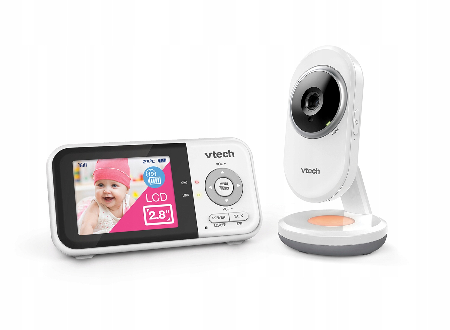 Elektronický detský monitor Vtech biely